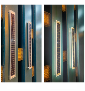 مصباح خطي IP65 بطول 60/100/120/150/200 سم، إضاءة جدارية <span class=keywords><strong>LED</strong></span> شريطية طويلة تعمل بالطاقة الشمسية - Product Image 4