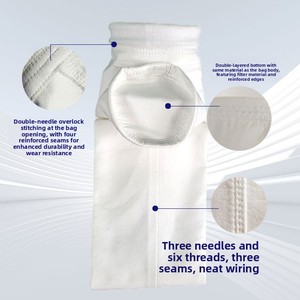 Bolsa de Tela para Soplador de Polvo, Transpirable, Filtro Industrial, Resistente <span class=keywords><strong>a</strong></span> Altas Temperaturas, Impermeable, Fabricación Personalizada, Antiestática - Product Image 2