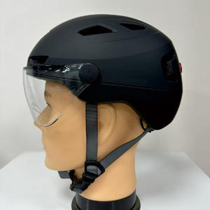 Casco de Seguridad para <span class=keywords><strong>Bicicleta</strong></span> Urbana con Luz LED, Ultraligero, Transpirable, Carcasa de PC, para Ciclismo de Carretera, para Hombres y Mujeres, Cascos para Patinetes Eléctricos - Product Image 4