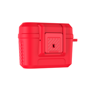 Étui Secure Lock Fit pour <span class=keywords><strong>Airpods</strong></span> Pro 2nd génération 2022 matériau TPU Clip de verrouillage sécurisé et couvercle de porte-clés - Product Image 3