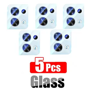 5PCS gehärtetes Glas auf Reno 8 Pro Plus 7 Pro 5G Kamera objektiv Film Klarer Displays chutz für Oppo Reno 8 6 Pro Plus Glas