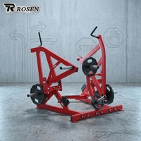 ROSEN Ground Base Combo Twist professionnel : le constructeur de base ultime avec bras réglables pour usage commercial en salle de sport