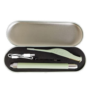 USB Recarregável LED Light <span class=keywords><strong>Ear</strong></span> Cleaning Kit com Cureta de Aço Inoxidável e Plugues Tipo CN para Remoção de Cera - Product Image 3