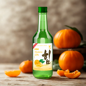 Alta calidad 360ml Soju de Corea con sabor a fruta y refrescante botella certificada ISO embalaje fabricado en Vietnam - Product Image 3
