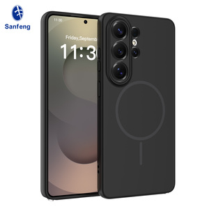 Nuova Cover Magnetica 2026 per <span class=keywords><strong>Samsung</strong></span> S26 Ultra, Colore Puro, con Foro di Precisione per Protezione Lente e Finitura Soft Touch - Product Image 1
