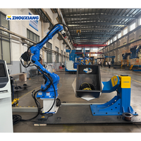 Nueva Fábrica Admite Personalización, Robot de Soldadura MIG con Viga en H, Estación de Trabajo Robótica de Soldadura Industrial