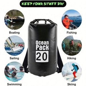 Wholesale Low Moq Custom Logo Printing Lightweight Ocean Floating Boating Camping Sport Waterproof <b>Backpack</b> Dry Bag - Product Image 5