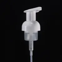 Pompe en plastique pour le lavage des mains, appareil à mousse de nettoyage, interrupteur gauche-droite, 35/40, 410 PP