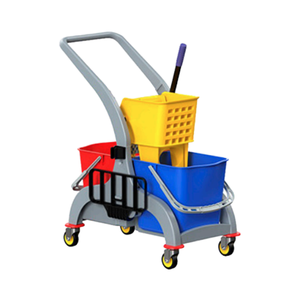 नीचे Press2-<span class=keywords><strong>bucket</strong></span> रिंगर ट्रॉली मॉप बाल्टी आउटडोर डस्टबिन सफाई उत्पादों - Product Image 4