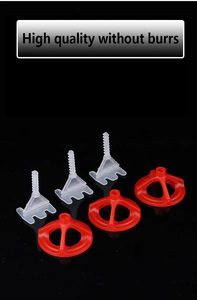 ZEBRA TOOLS Spin Doctor Modern Plastic Tile Accessories Lippage Control <strong>Leveling</strong> System Breakaway Threaded Spacer <strong>Posts</strong> <strong>Leveling</strong> - Product Image 6