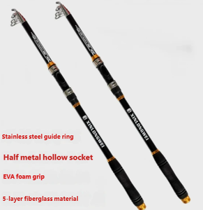 <span class=keywords><strong>Canne</strong></span> à pêche TOPIND pour lancer à longue distance, en fibre de verre souple, pour la pêche à la carpe, équipement de pêche en gros - Product Image 4