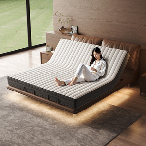 2025 Intelligentes Elektrisches Elefantenohr-Schwebebett mit Schlafüberwachung Verstellbarer Dual-Zonen-Hebemechanismus Kingsize-Bett für Paare - Product Image 4