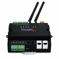 Unité terminale VAV EasyIO FW-08V, mesure du débit d'air, capteur de pression intégré, Wi-Fi, Ethernet, BACnet, MSTP, MQTT, 24V AC/DC, RS485