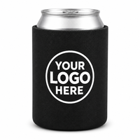 Porte-canettes isotherme en néoprène personnalisé avec logo, 12oz 16oz, pour canettes de bière, sublimation, pliable, portable, pour boissons froides