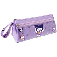 Trousse à crayons Panda grande capacité, pochette de papeterie, fournitures scolaires de dessin animé pour enfants