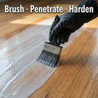 Scellant anti-corrosion et anti-décomposition pour bois, durcisseur de surface, revêtement de protection du bois, résistant à l'humidité, acrylique à base d'eau