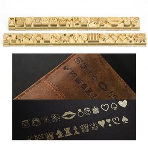 Letras para Ranuras en T de 6 mm, 8 mm, 10 mm, Alfanuméricas, Juego de Letras de Tamaño Personalizado, Sellos de Cuero - Product Image 2