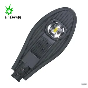 Hi Energy 50W 60W street light led outdoor ip65 waterproof led street lamp high lumen street lights led cob