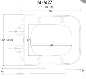 Moderna <span class=keywords><strong>Tapa</strong></span> <span class=keywords><strong>de</strong></span> Inodoro Cuadrada Europea <span class=keywords><strong>de</strong></span> Fácil Limpieza con Pernos Metálicos en Forma <span class=keywords><strong>de</strong></span> U para Mujer - Product Image 6