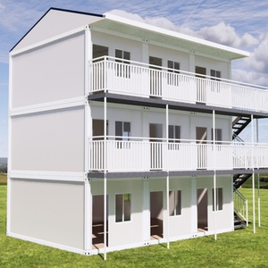 Maisons conteneurs préfabriquées de luxe modulaires démontables et portables de 10, 20 et 40 pieds en kit de Chine - Product Image 1