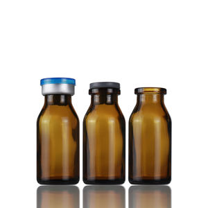 Botella de inyección de vidrio grueso, viales de medicina estériles moldeados para bacterias, 10ml - Product Image 6