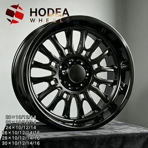 Jantes forgées à rayons en H à déport profond <span class=keywords><strong>pour</strong></span> camions, <span class=keywords><strong>pour</strong></span> grossistes, ateliers de modification et acheteurs de flottes, 20, 22, 24, 26 pouces, 10J-16J, jantes en alliage de rechange - Product Image 1