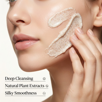 Exfoliante Facial Blanqueador de Albaricoque WNU OEM con Limpieza Profunda de Poros, Hidratante y Exfoliante para Hombres y Mujeres, Todo Tipo de Piel