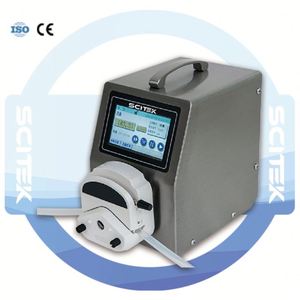 Pompe péristaltique à débit SCITEK écran tactile couleur 0.01-100 tr/min pompe péristaltique - Product Image 1