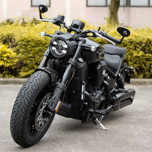 BENDA <span class=keywords><strong>500</strong></span> guidon en alliage d'aluminium CNC antirouille drapeau foncé pour les commandes de <span class=keywords><strong>moto</strong></span> Scooter et <span class=keywords><strong>moto</strong></span> rétro - Product Image 3