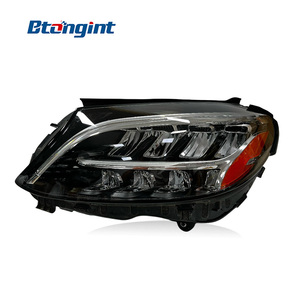 Fari a LED con Sistema di Illuminazione Automatica Componenti per Veicoli Adatti per BENZ Classe <span class=keywords><strong>C</strong></span> dal 2017 al 2021 - Product Image 1