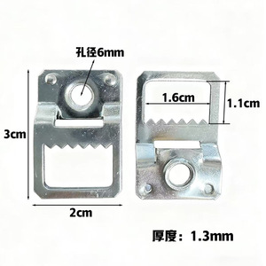 Petit support carré en alliage d'aluminium, crochet simple, capacité de charge de 5 à 10 kg, pour accessoires de cadre photo - Product Image 5