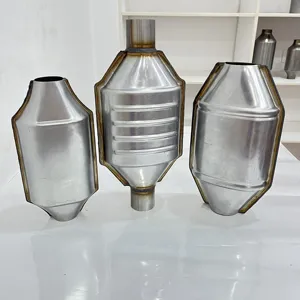 Catalytic Converter Honeycomb Ceramic Monolith Filter Universal Car Exhaust 3 Way Catalyst Converter