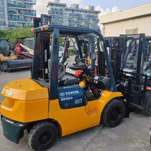 Mini Toyota usado 30 carretillas elevadoras diesel barato menos horas de trabajo y vender máquinas de alta calidad 3 ton mini carretilla elevadora - Product Image 2