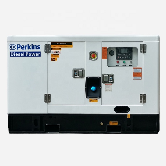 UK for Perkins 20kva Diesel Generator 15kw Electric Generator Silent Type with 380v Rated Voltage