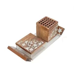 Porte-encens Bakhoor au design simple 2026, brûleur pour l'utilisation de parfum pendant le Ramadan, avec métal - Product Image 3