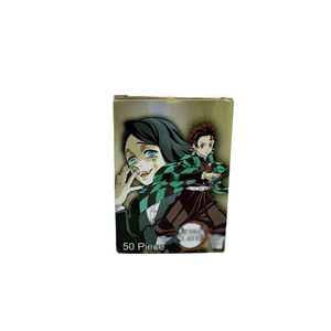 Demon Slayer <span class=keywords><strong>Kimetsu</strong></span> <span class=keywords><strong>No</strong></span> <span class=keywords><strong>Yaiba</strong></span> Ruitu Tarjetas <span class=keywords><strong>de</strong></span> Colección <span class=keywords><strong>de</strong></span> Anime, Caja <span class=keywords><strong>de</strong></span> Papel Ecológica y Duradera, Caja Sorpresa, Venta al Por Mayor - Product Image 6