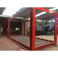 Maisons préfabriquées modulaires mobiles portables de 10 pieds, 20 pieds, 30 pieds, 40 pieds, conteneurs de bureau, conteneurs d'expédition, cadre de conteneur à vendre en Chine