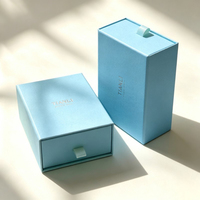 Boîte cadeau pour bijoux, collier, bague, boucles d'oreilles, bracelet, personnalisable en couleur, vente en gros, boîte en papier biodégradable de haute qualité