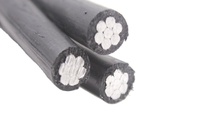 Câbles aériens nuets et regroupés ACSR/XLPE ABC 600/1000V 4x35mm² 4x50mm² Norme AS/NZS 3560.1 pour construction