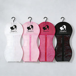Sacchetto Antipolvere in PVC di Alta Qualità per Conservazione Parrucche con Gancio per Capelli, Logo Personalizzato, Basso MOQ, Stile Portatile e alla Moda - Product Image 1