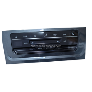 Touchez le panneau de commande de la climatisation, interrupteur de commande de la climatisation à cristaux liquides chauffés avec cadre gris, pour Golf 7/7.5 - Product Image 3