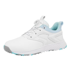 A3 Men's Women's Comfortable <b>Waterproof</b> Golf <b>Sneakers</b> Non-slip Outdoor Shoes Knob Button Laces Mesh Lining Winter Rubber Midsole - Product Image 4