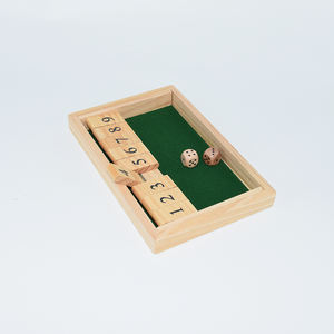 Nuevo Diseño de Mini Juego de Dados, Juego de Mesa de Dados de Madera para Familias, Juego de Dados Shut the Box - Product Image 5