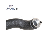 Tuyau de suralimentation et de charge pour BMW M2 F87 M3 F80 M4 F82 S55 avec tuyau en J et peinture effet froissé