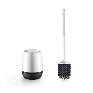 Hot sale Punch-free Long Handle WC Brush Wall-mounted Floor Cleaning Toilet Brush