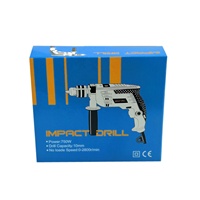 Perceuse à percussion KQ-8000B 13 mm, outil à percussion électrique, perceuse manuelle, double roulement, vitesse variable, 650 W