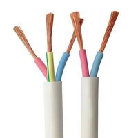 Kabel Daya Tembaga Fleksibel Berisolasi PVC Yilan 2026 Harga Ekonomis 2/3/4/5 Inti, Tahan Air IP20, 1.5mm 2.5mm, Untuk Penggunaan Bawah Tanah