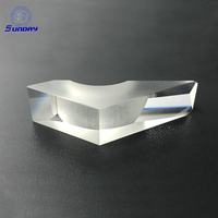 Verre optique personnalisé, H-K9L, Prisme de Lehmann en quartz