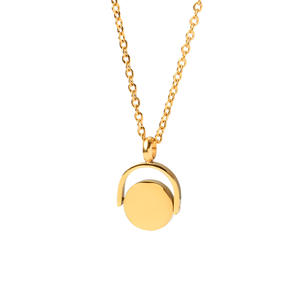 Collier avec pendentif pour chien et chat en acier inoxydable gravé sur mesure, plaqué <span class=keywords><strong>or</strong></span>, personnalisé, cadeau <span class=keywords><strong>d</strong></span>'anniversaire pour animaux de compagnie - Product Image 2