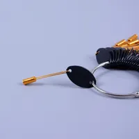 1 ensemble/30 pièces d'anneaux de nuancier de couleur de cheveux en métal, or et argent, outils pour coiffeurs et barbiers, pour usage en salon